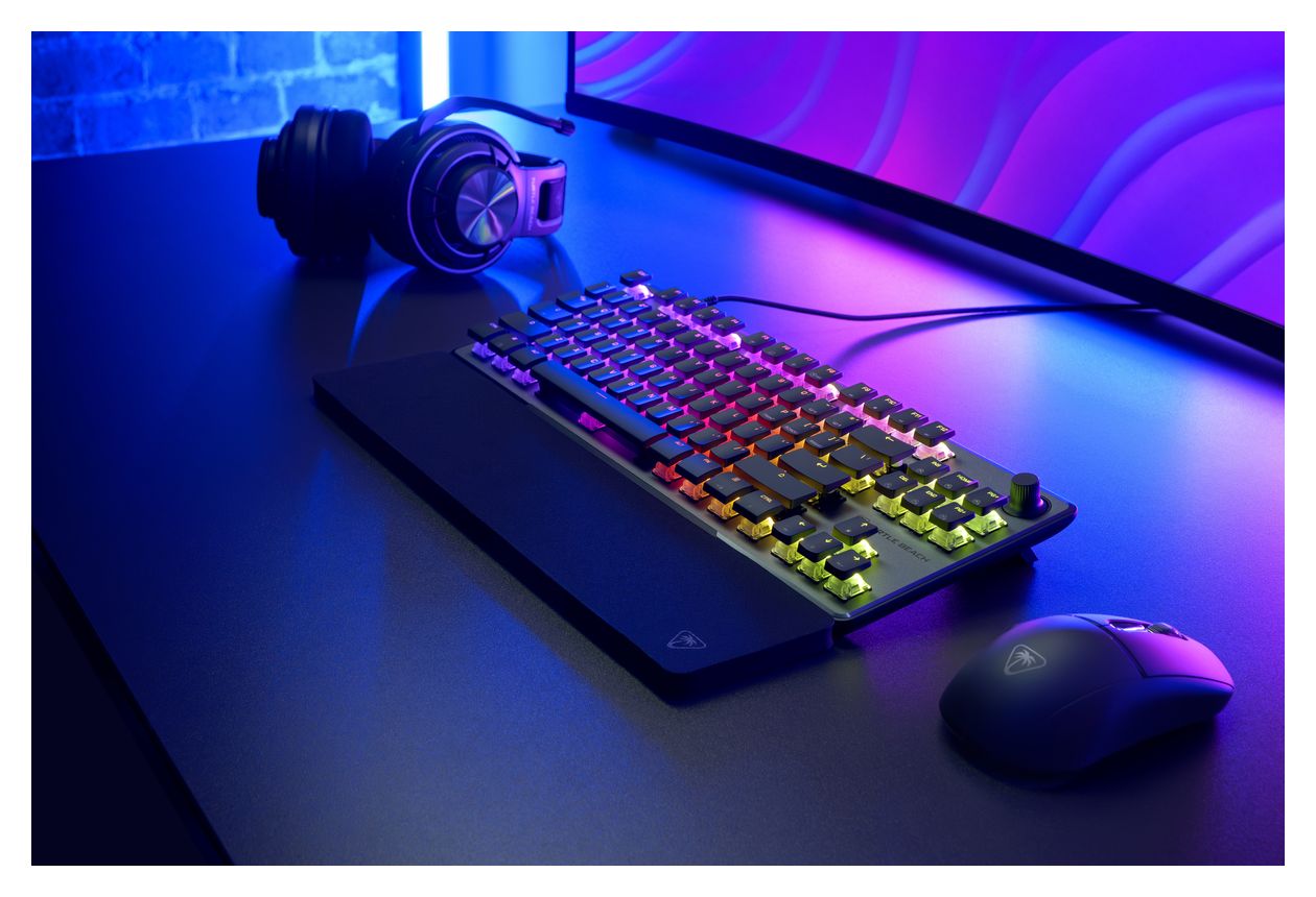 Vulcan II TKL Pro RGB-LED Gaming Tastatur USB  (Schwarz) 