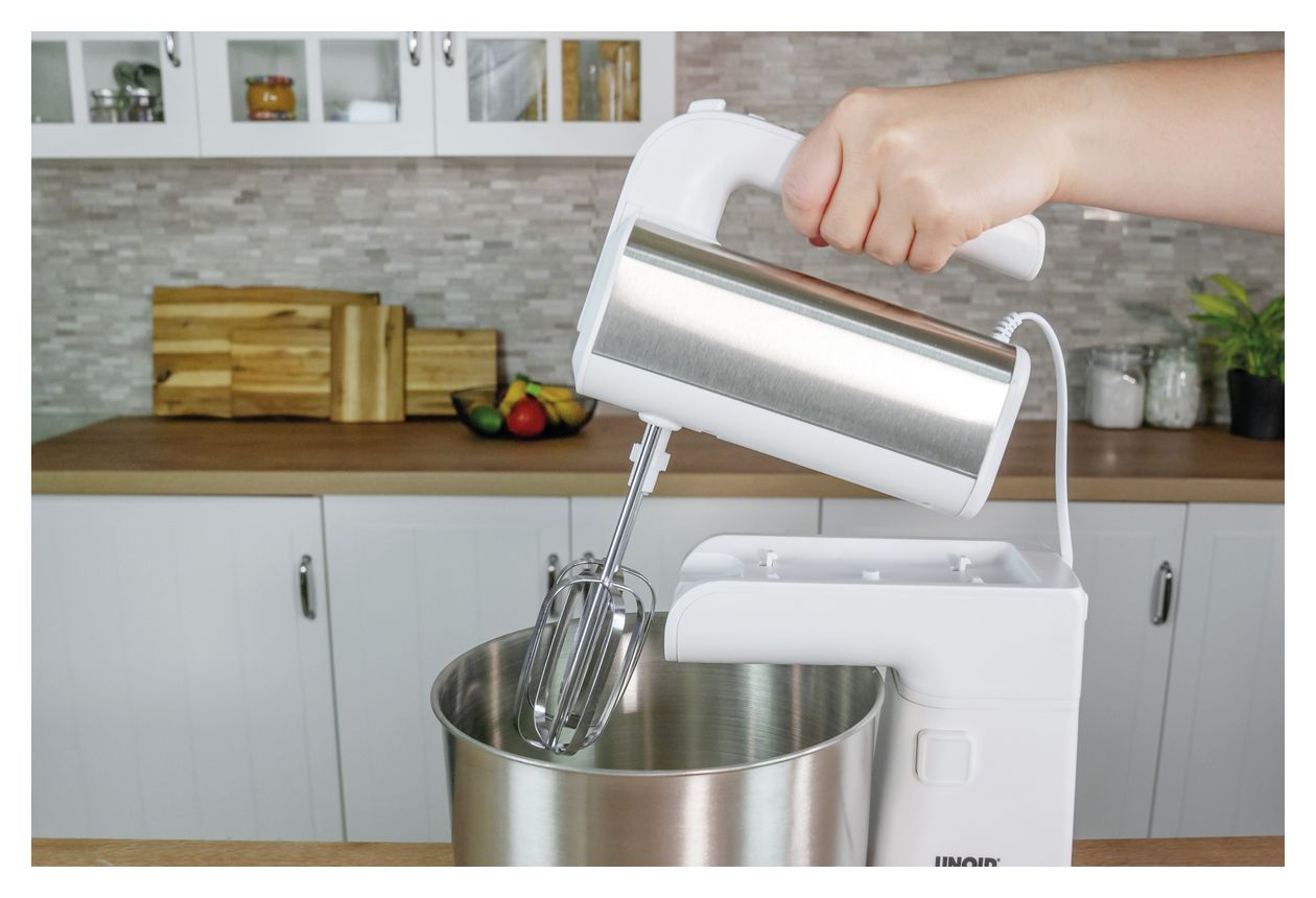 78720 Hannah Handmixer 500 W 5 Stufen  (Weiß) 
