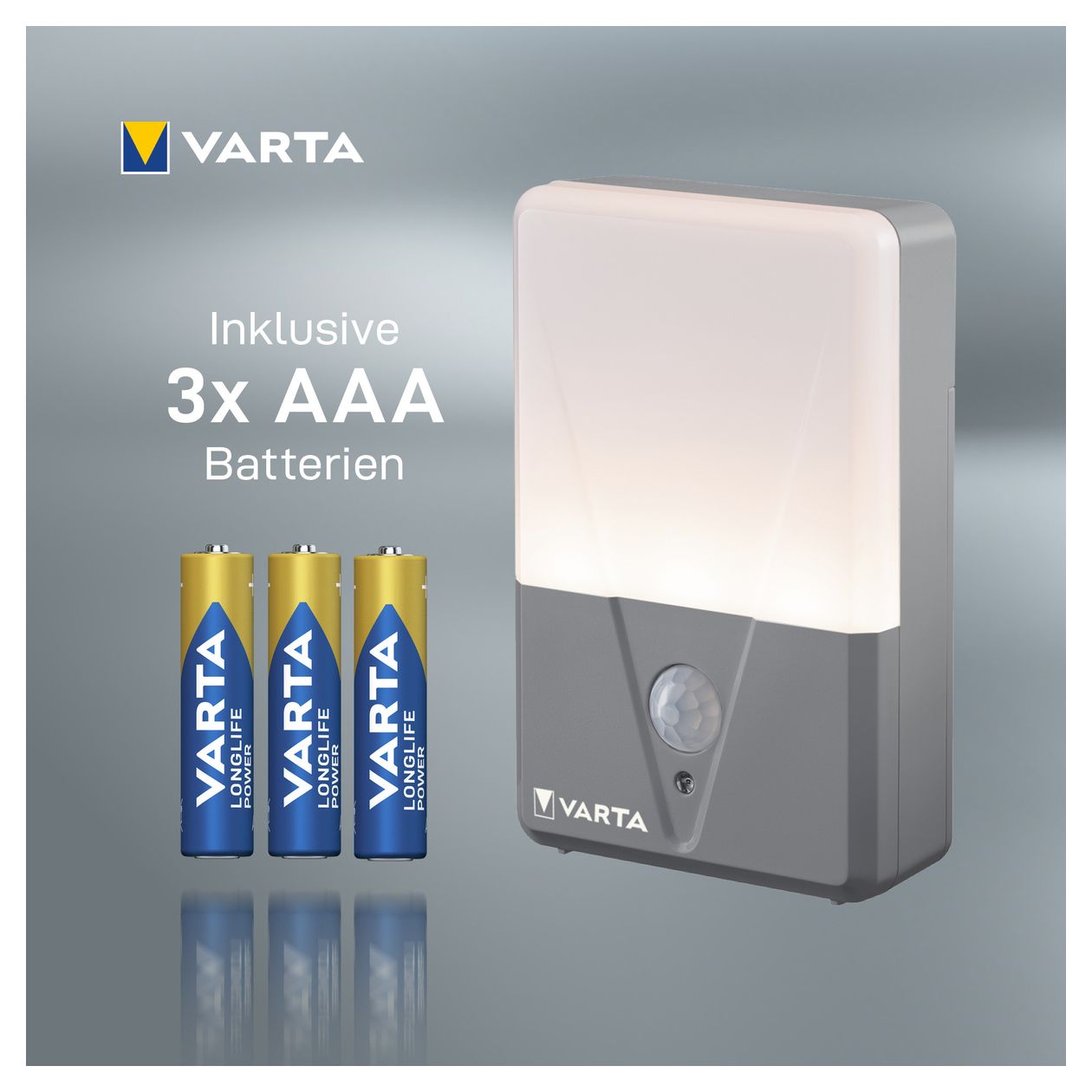Motion Sensor Outdoor Light Twin Pack LED Wandbeleuchtung für den Außenbereich Warmweiß Batterie 