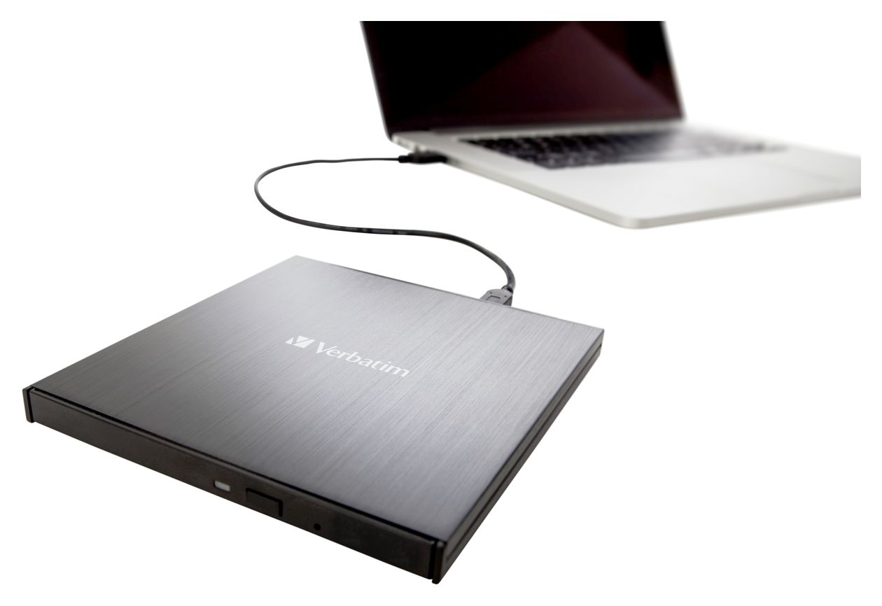 43886 Slimline externer CD/DVD-Brenner 