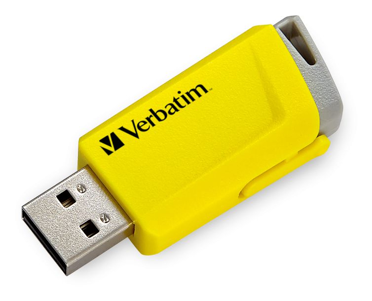 Store 'n' Click USB Typ-A Stick 16 GB  (Blau, Rot, Gelb) 
