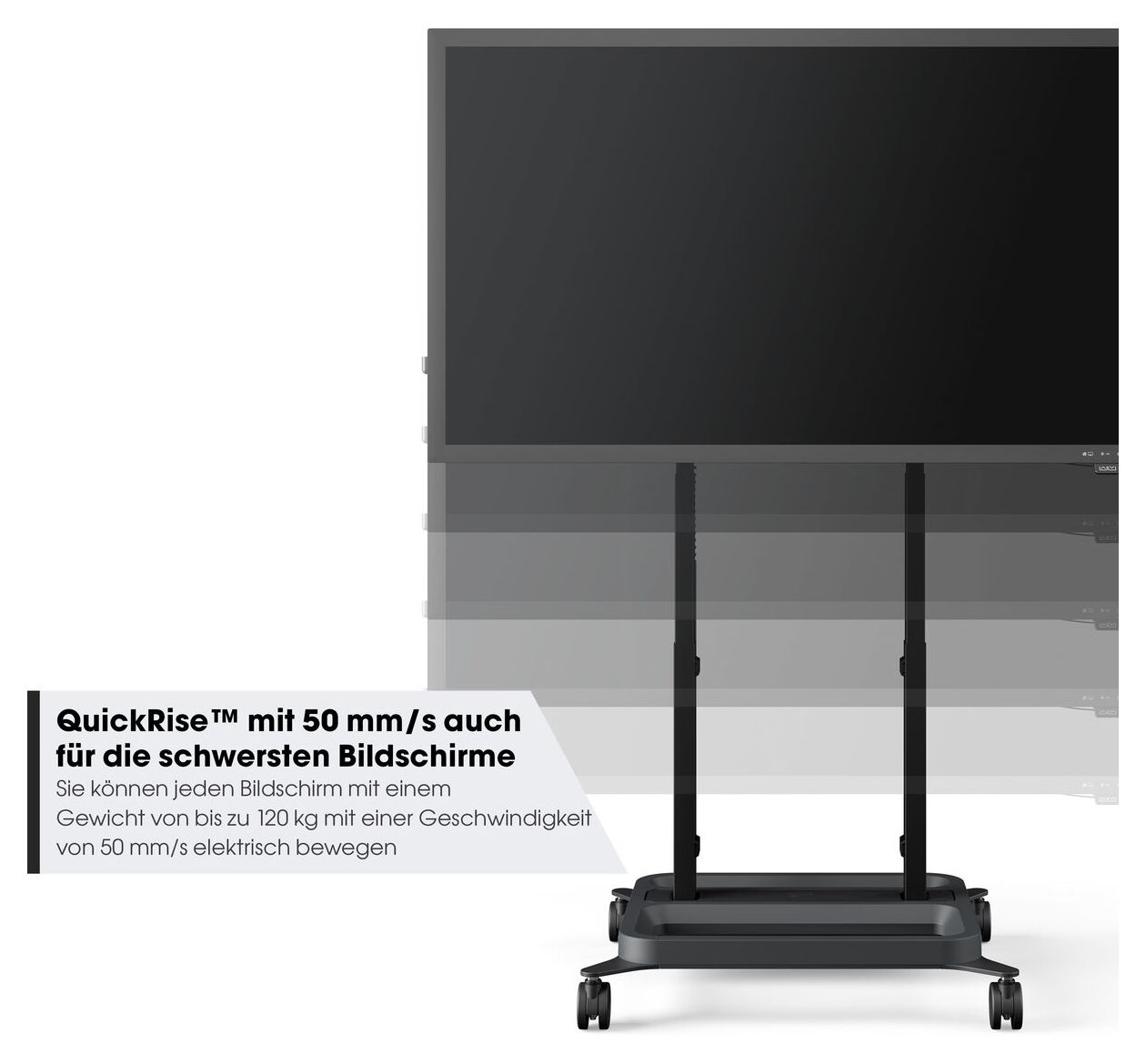 RISE 5205 Trolley mit elektrischem Display Lift 