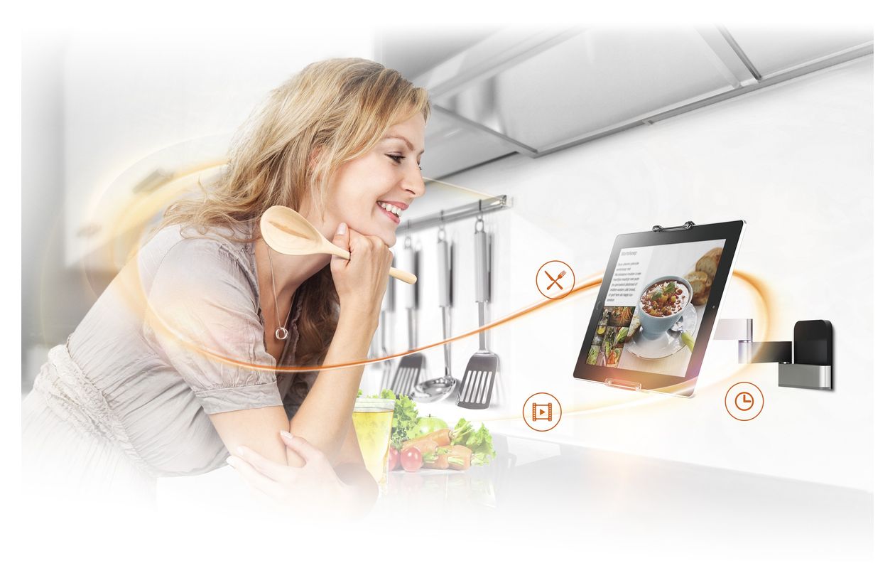 TMS 1030 – Paket mit flexiblen Tablet-Halterungen 