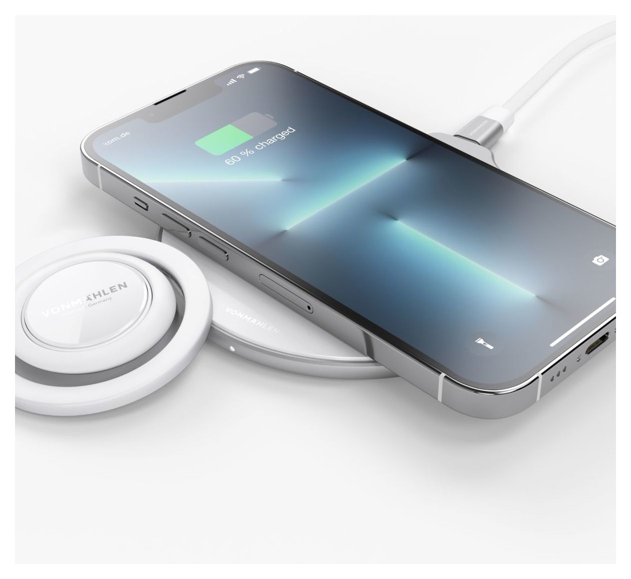 Backflip Mag Fingerring für Apple iPhone 12, 13, 14, 15 series  (Weiß) 