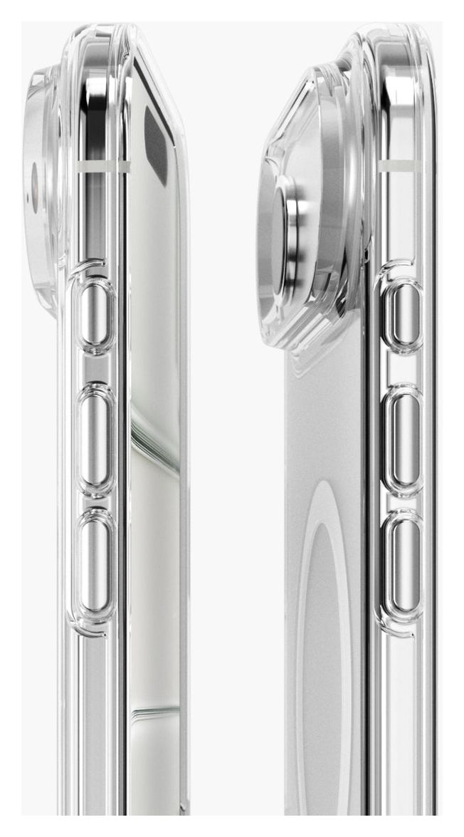 Transparent Case2 Cover für Apple iPhone 17 Air  (Transparent, Weiß) 