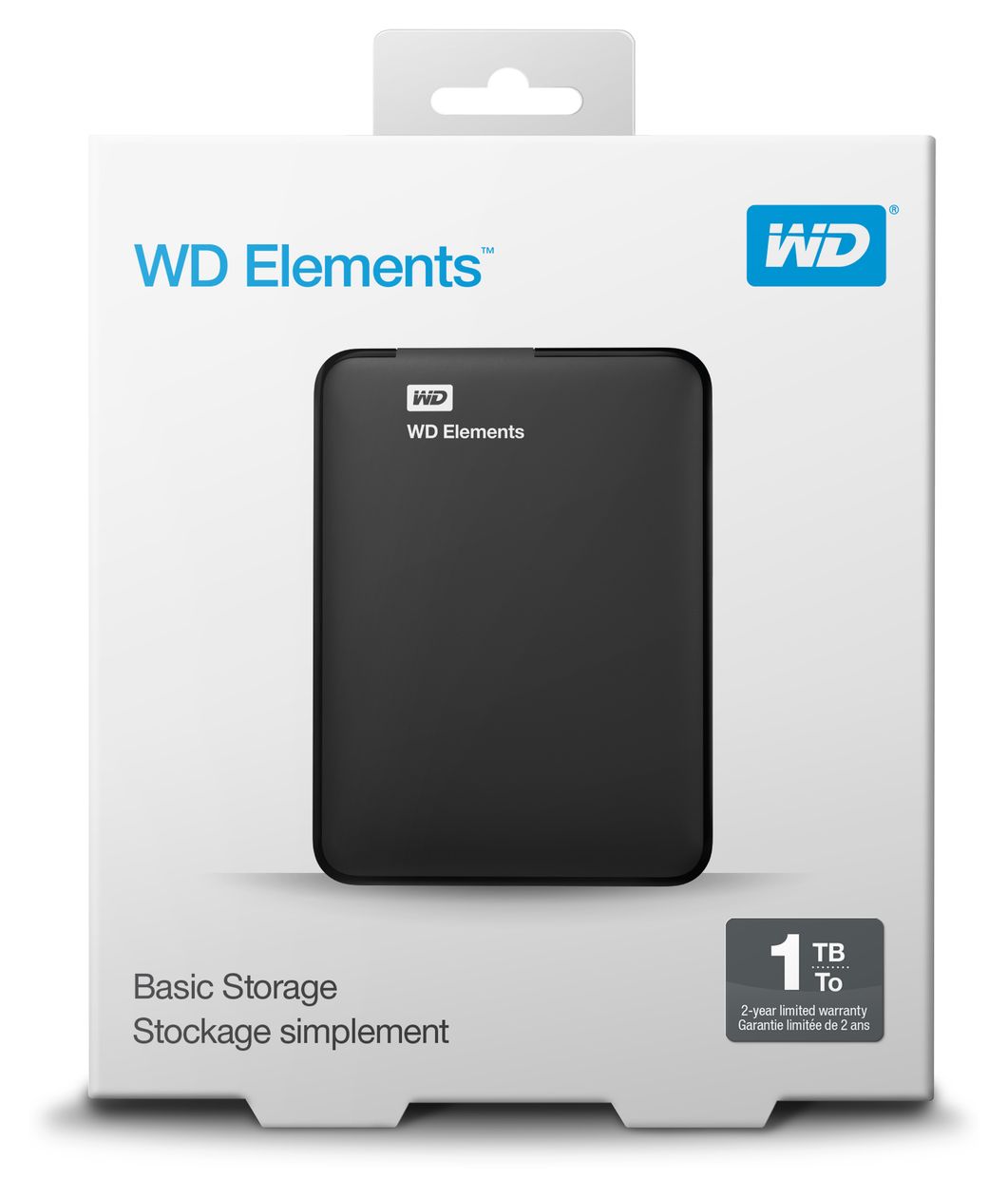 Elements Portable 1 TB externe Festplatte 2.5"  (Schwarz) 