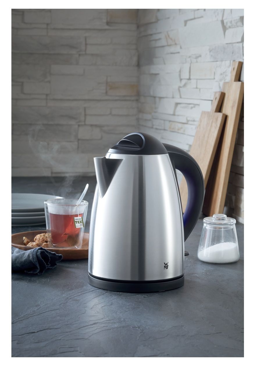 Bueno 1,7 l Wasserkocher 2400 W  (Schwarz, Edelstahl) 