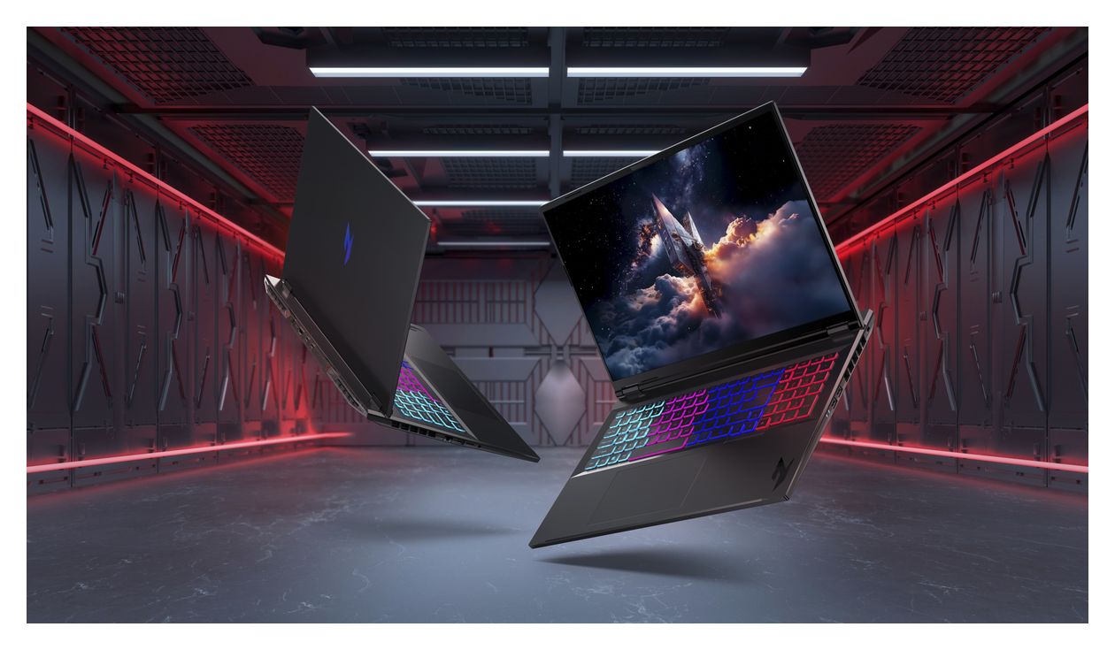 Nitro AI AN18-61-R31H WUXGA Notebook 45,7 cm (18 Zoll) 1920 x 1200 Pixel 16 GB Ram 1 TB SSD Windows 11 Home AMD Ryzen 7 max. 5 GHz NVIDIA GeForce RTX 5050  (Schwarz) 