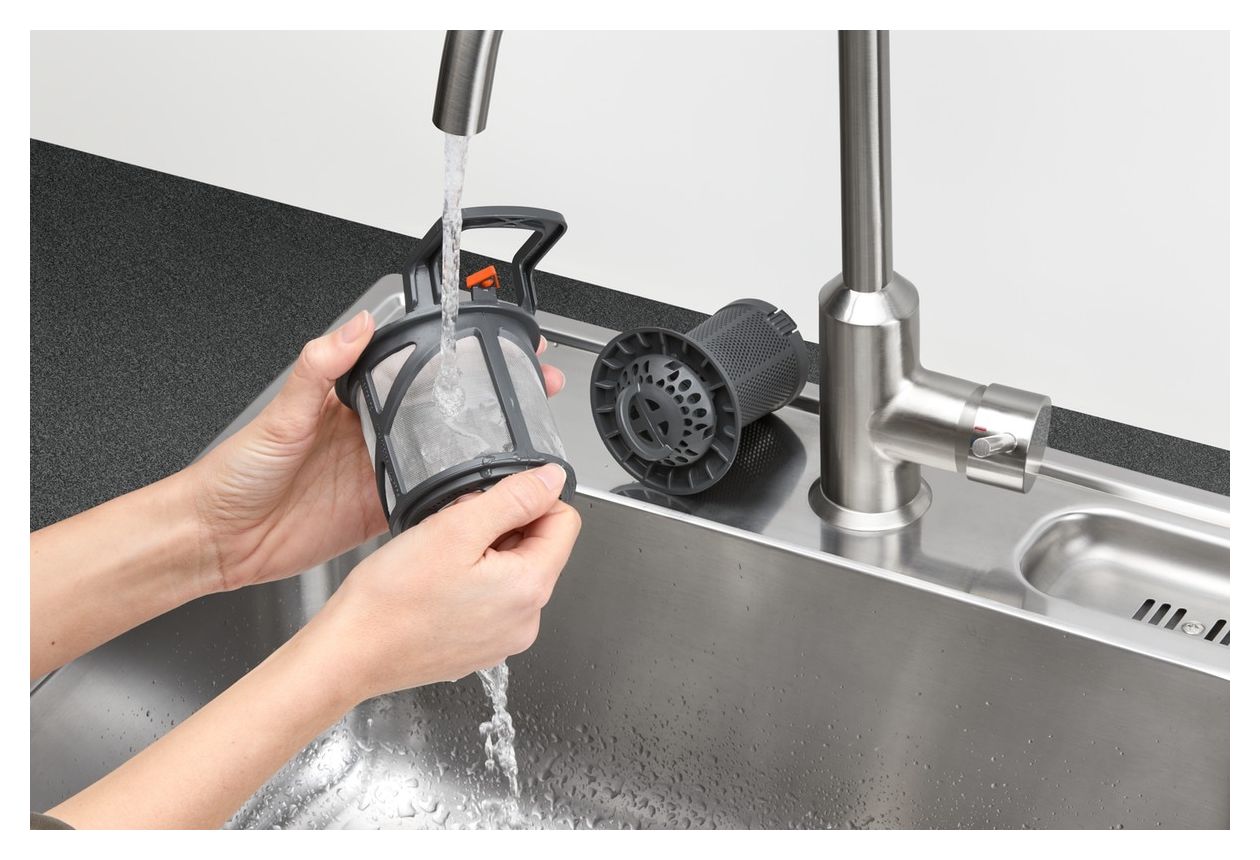 FFB73527ZM 45 cm Geschirrspüler freistehend Leise 10 Maßgedecke aquaStop Funktion Auto Open 