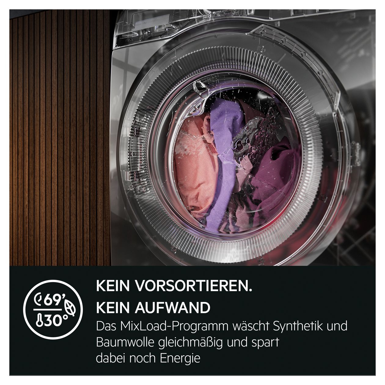 Serie 7000 LR7FL943EX 9 kg Frontlader Waschmaschine 1400 U/min aquaStop Funktion 