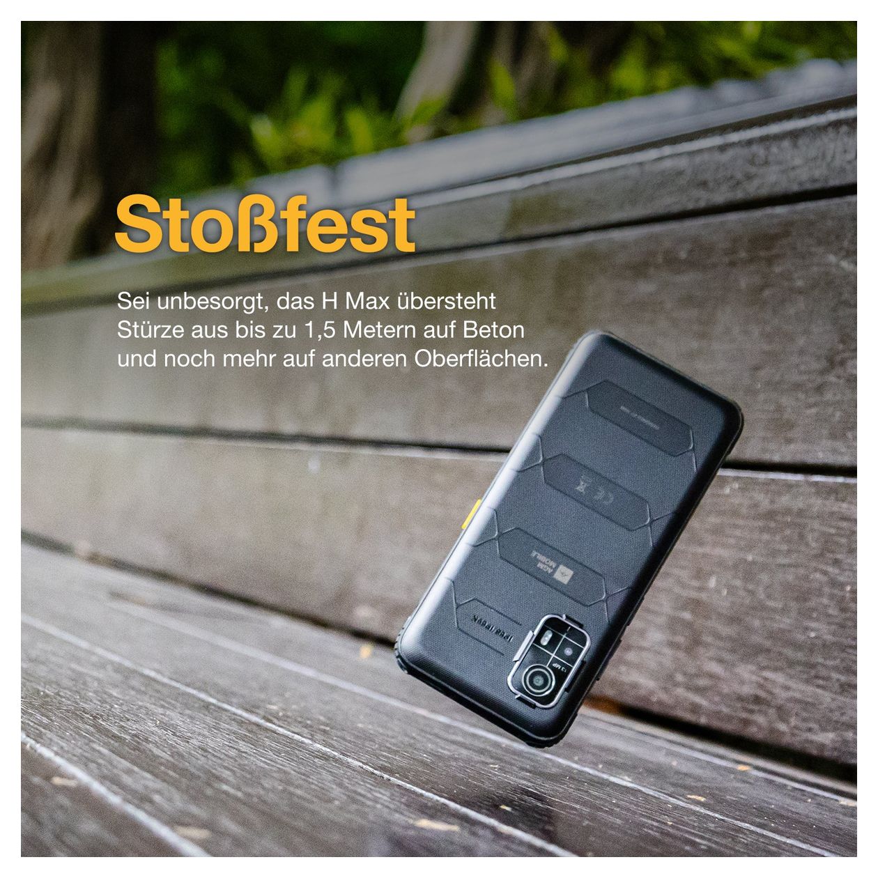 H Max 128 GB 4G Smartphone 16,7 cm (6.5 Zoll) 1,6 GHz Android 13 MP Dual Kamera Dual Sim WiFi 5  (Schwarz) 