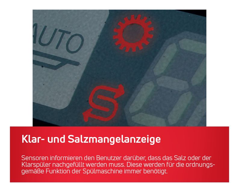 EGSP576910E 60 cm Geschirrspüler teilintegriert (ohne Front) Leise 14 Maßgedecke aquaStop Funktion 