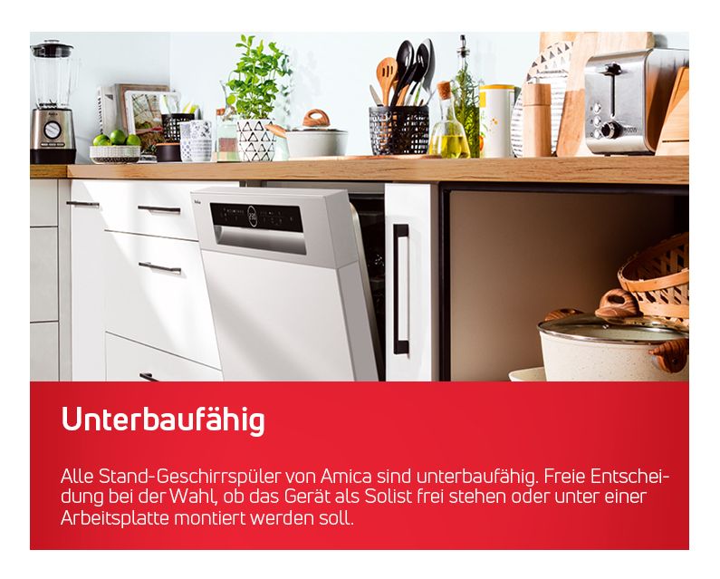 GSP544910-1E 60 cm Geschirrspüler unterbaufähig Leise 14 Maßgedecke aquaStop Funktion 