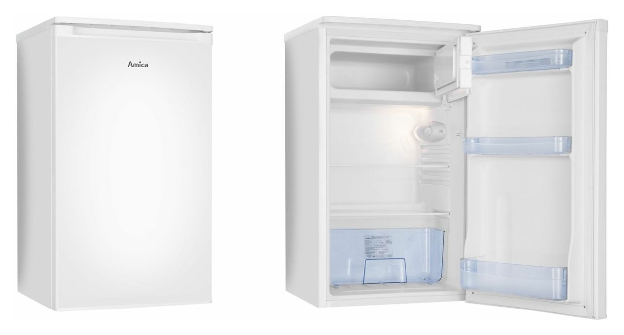 KS361155 W 83 l / 75 l Tischkühlschrank EEK: E 128 kWh Jahr  (Weiß) 