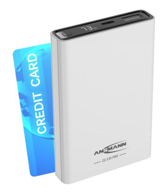 PB222PD 10000 mAh Powerbank USB Typ-C  (Weiß) 