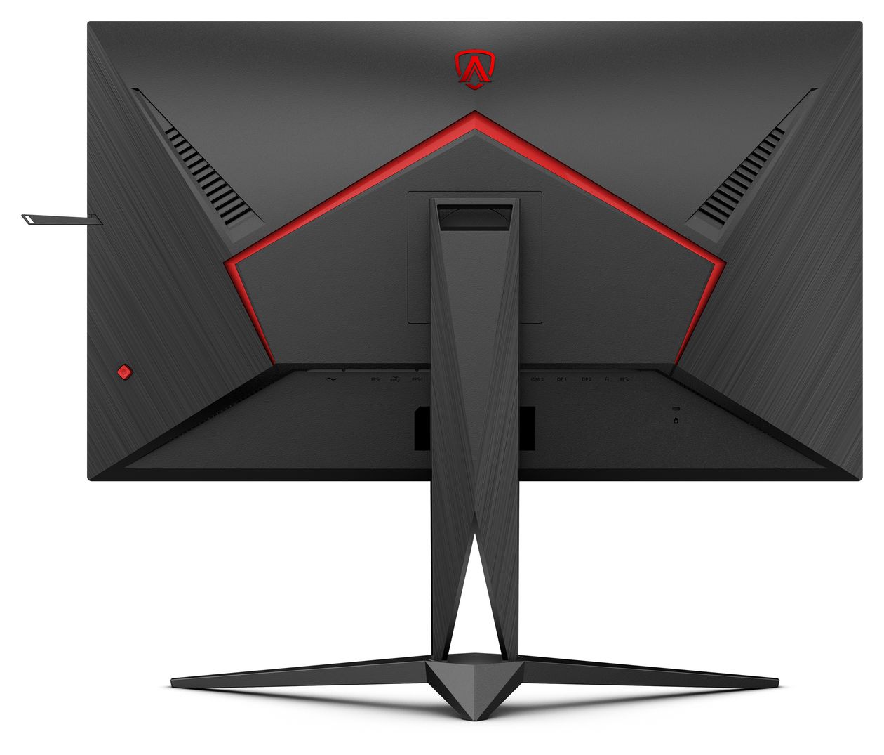 AG275QZN/EU Quad HD Monitor 68,6 cm (27 Zoll) 16:9 1 ms 400 cd/m²  (Schwarz, Rot) 