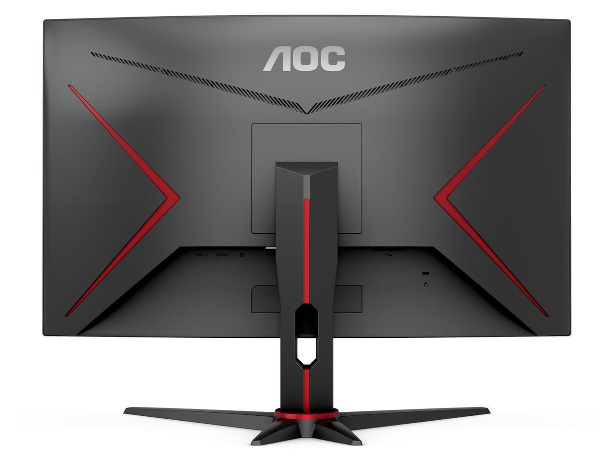 C24G2AE/BK Full HD Monitor 59,9 cm (23.6 Zoll) 16:9 4 ms 250 cd/m²  (Schwarz, Rot) 
