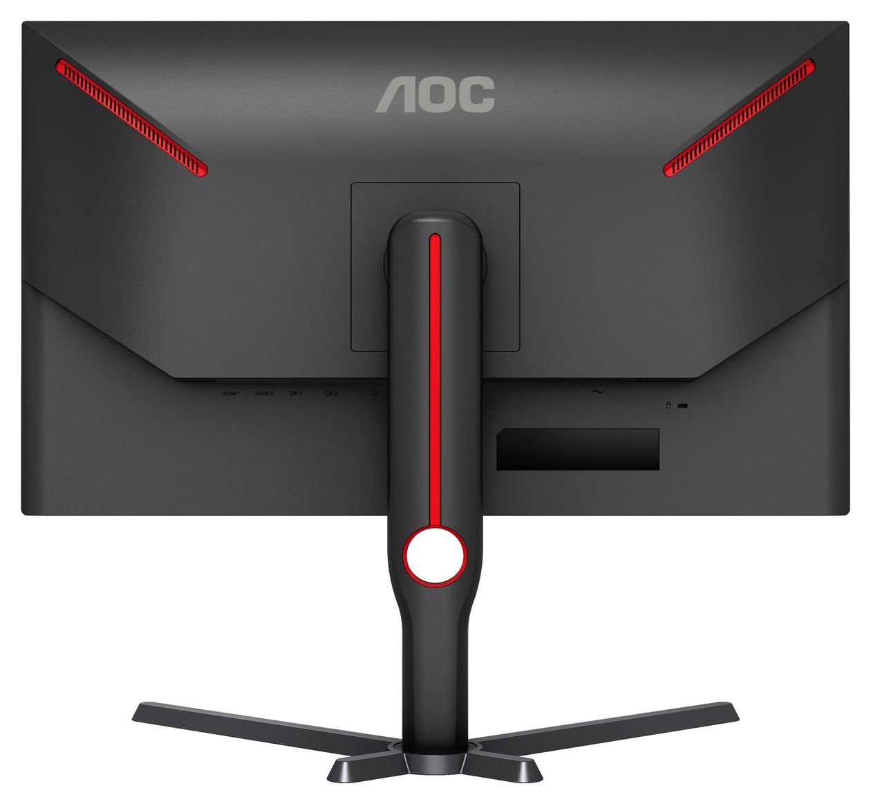 U27G3X/BK 4K Ultra HD Monitor 68,6 cm (27 Zoll) 16:9 1 ms  (Schwarz, Rot) 