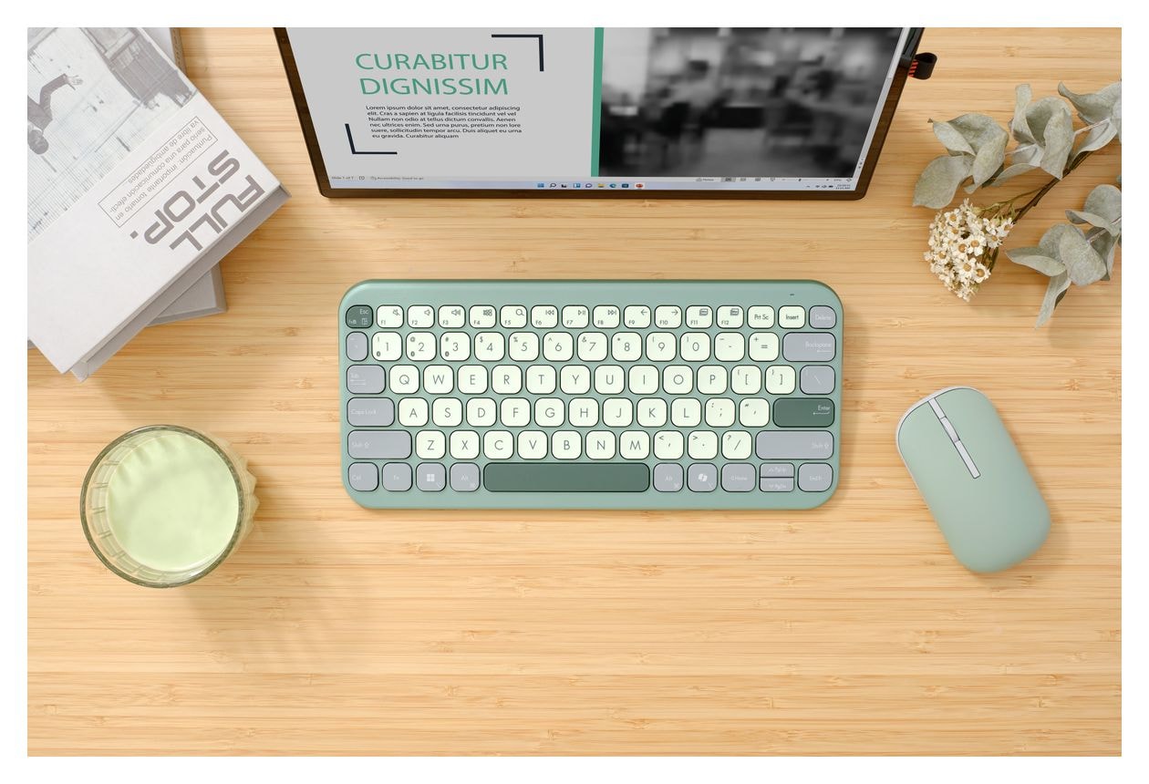 KW100 Home Tastatur Bluetooth  (Grün) 