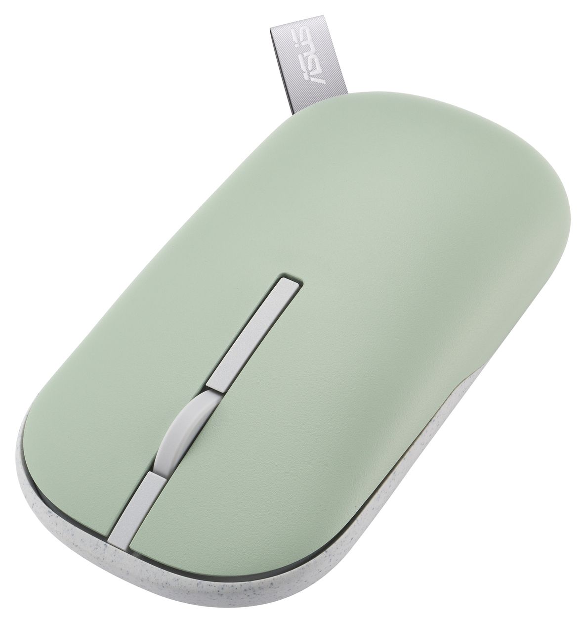 Marshmallow Mouse MD100 1600 DPI Büro Maus Optisch  (Beige, Grün) 