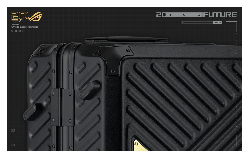 ROG SLASH Hard-Case Luggage Edition 20 
