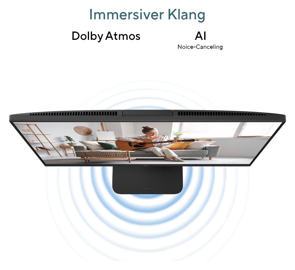 V600 AIO VM670KA-BPE013W All-in-One-PC 68,6 cm (27 Zoll) 2,0 GHz AMD Ryzen 7 16 GB Ram 1 TB SSD Windows 11 Home intern 
