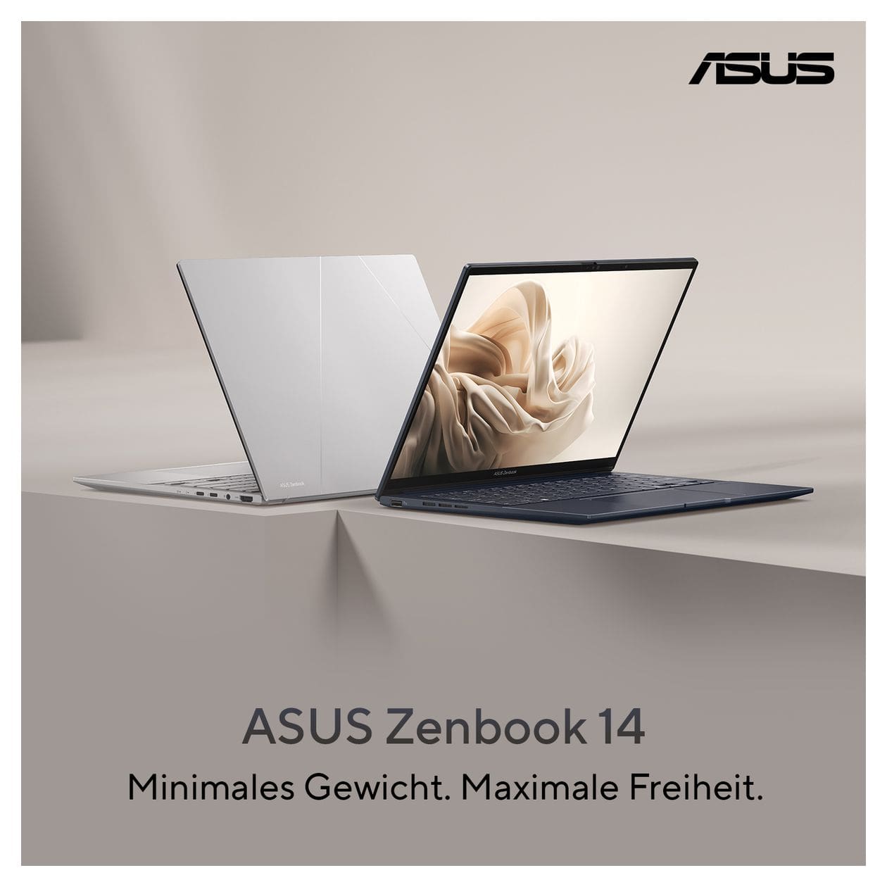 Zenbook UX3405CA-PZ092X WQXGA+ Notebook 35,6 cm (14 Zoll) 2880 x 1800 Pixel 1 TB SSD Windows 11 Pro Intel Core Ultra 9 max. 5,4 GHz  (Silber) 