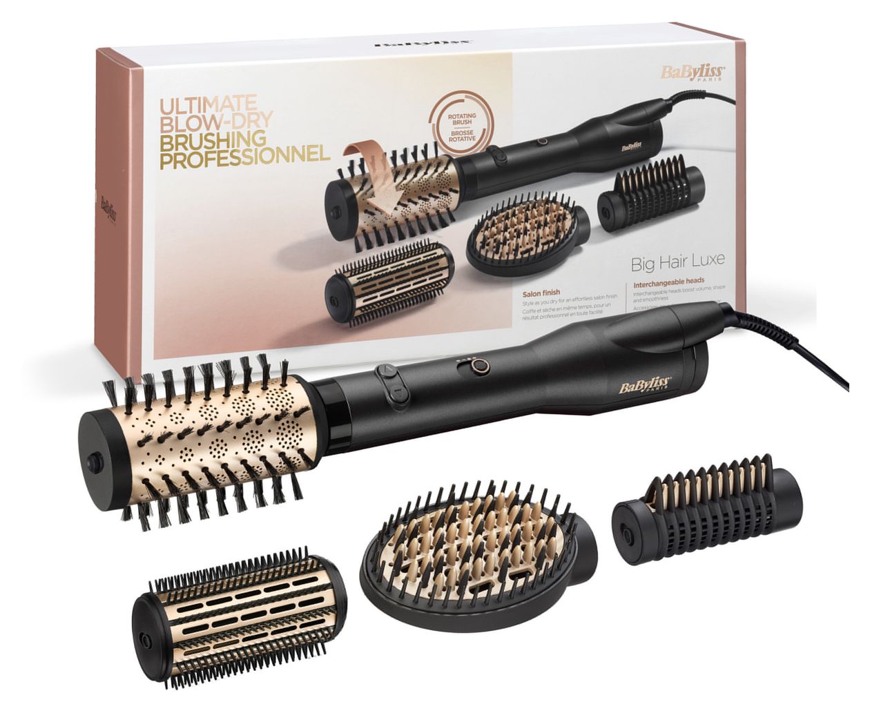 AS970E Big Hair Lustre Multistyler 650 W  (Schwarz) 