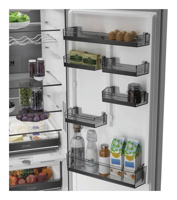 KGDNF20AMDBL 297 l / 118 l Kühl-Gefrierkombi freistehend NoFrost 118 kWh Jahr  (Schwarz) 