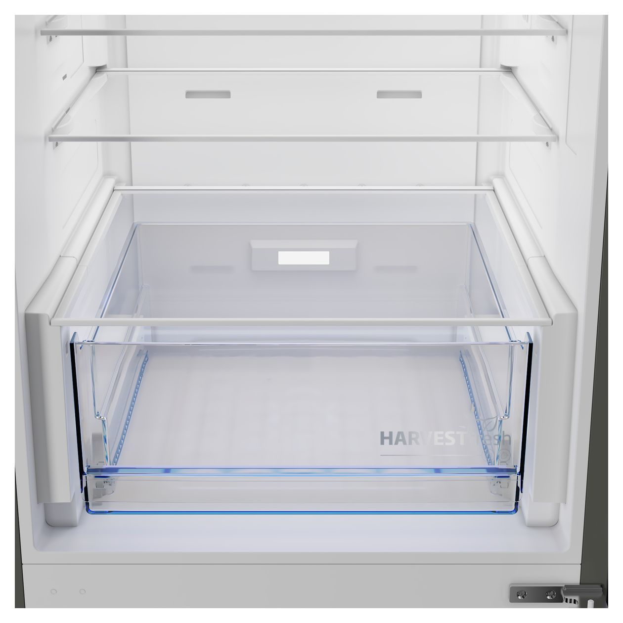 B5RCNA376HXB 252 l / 118 l Kühl-Gefrierkombi freistehend NoFrost 207 kWh Jahr  (Silber) 