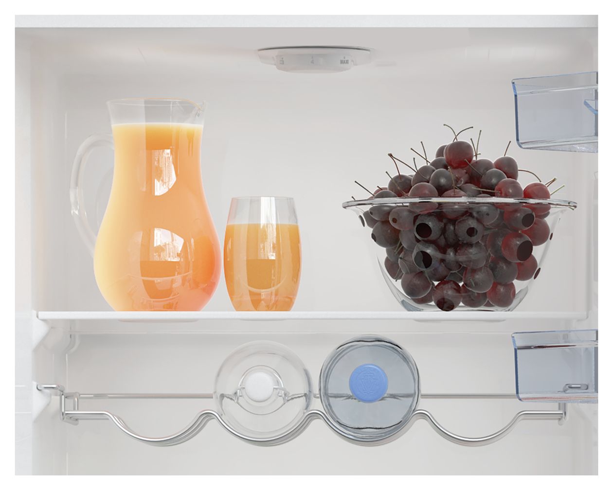 RCSA406K60XBN 266 l / 120 l Kühl-Gefrierkombi freistehend 162 kWh Jahr  (Edelstahl) 