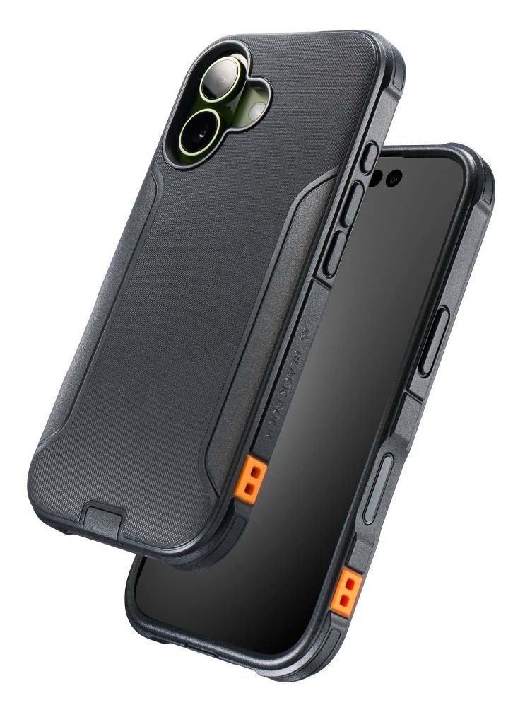 016038 Ultra Robust Cover für iPhone 17  (Schwarz) 
