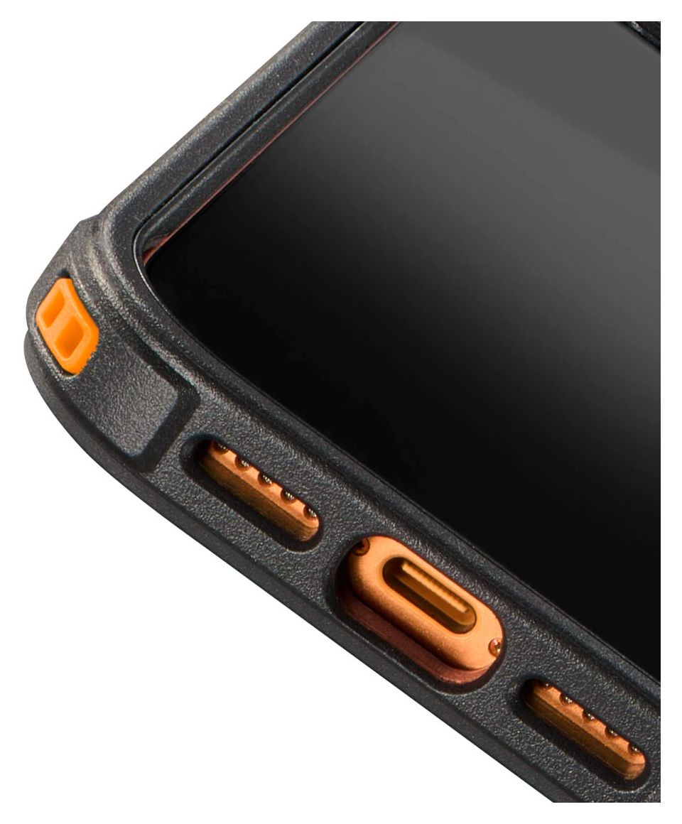016046 Robust Hybrid Cover für iPhone 17 Pro  (Schwarz) 
