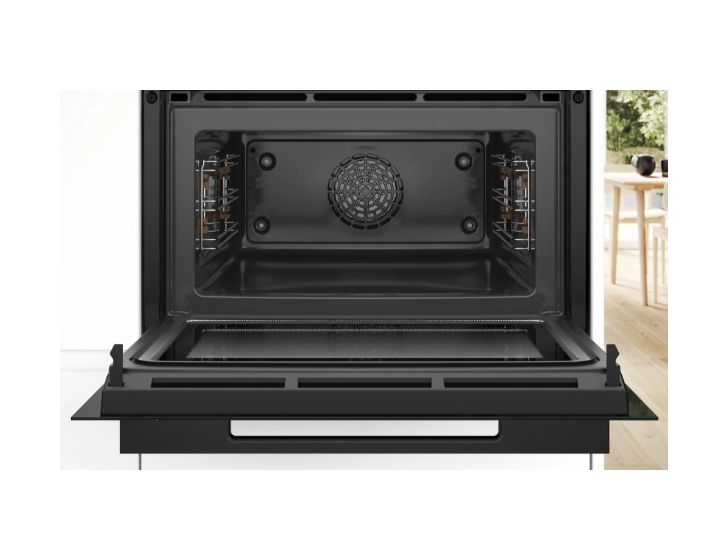 Serie 8 CMG9241B1 Einbau-Mikrowelle 600 W Grill (Schwarz) 