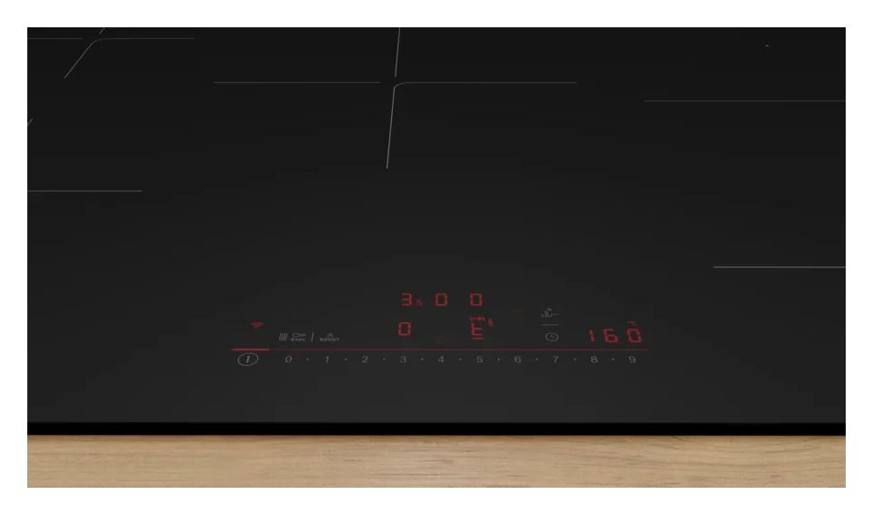HBDMATTK02 (HBA4720B3 + PVW89BHC1E) Backofen-Set groß AutoClean mit autarkem 81,2 cm Induktions Kochfeld 