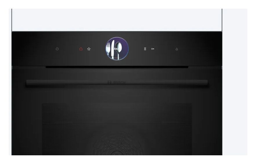 Serie 8 HRG976NB1 Einbaubackofen groß Dampfgaren AutoClean (Schwarz) 