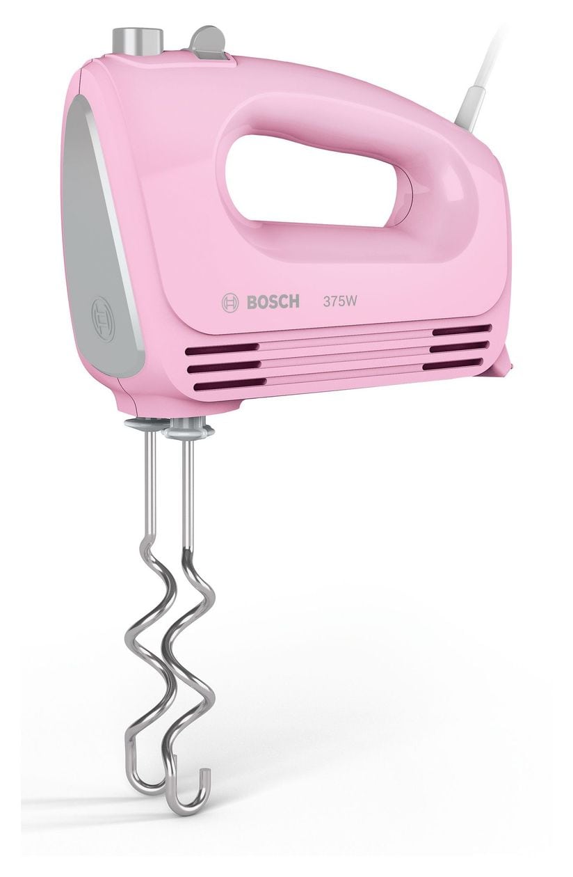 MFQ2210K CleverMixx Fun Handmixer 375 W 4 Stufen  (Grau, Pink) 