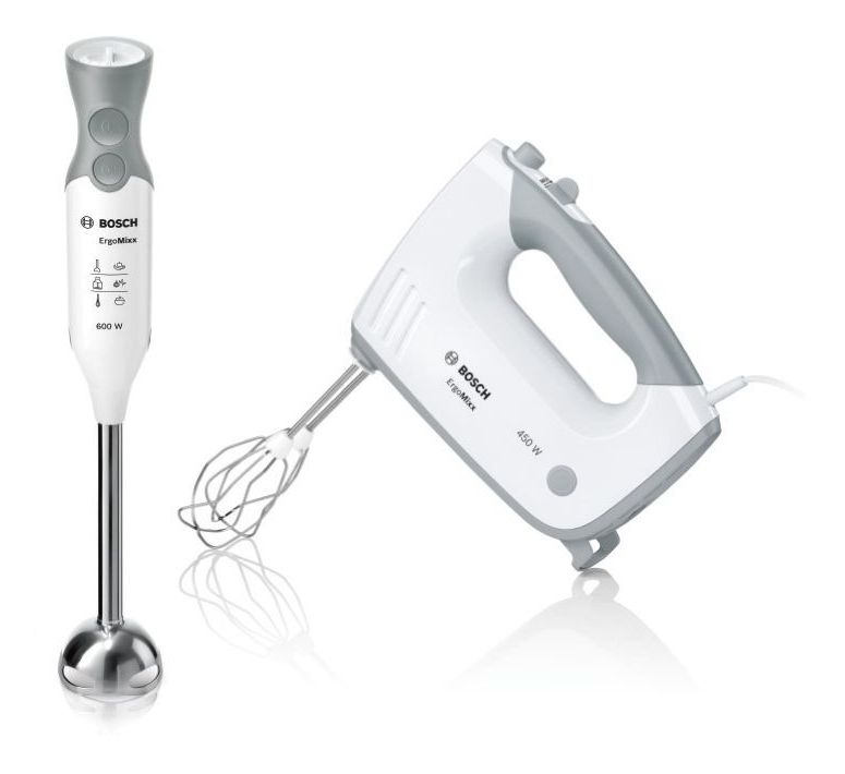 MFQ36460 ErgoMixx inkl. Rührschüssel Standmixer 450 W 5 Stufen  (Weiß) 