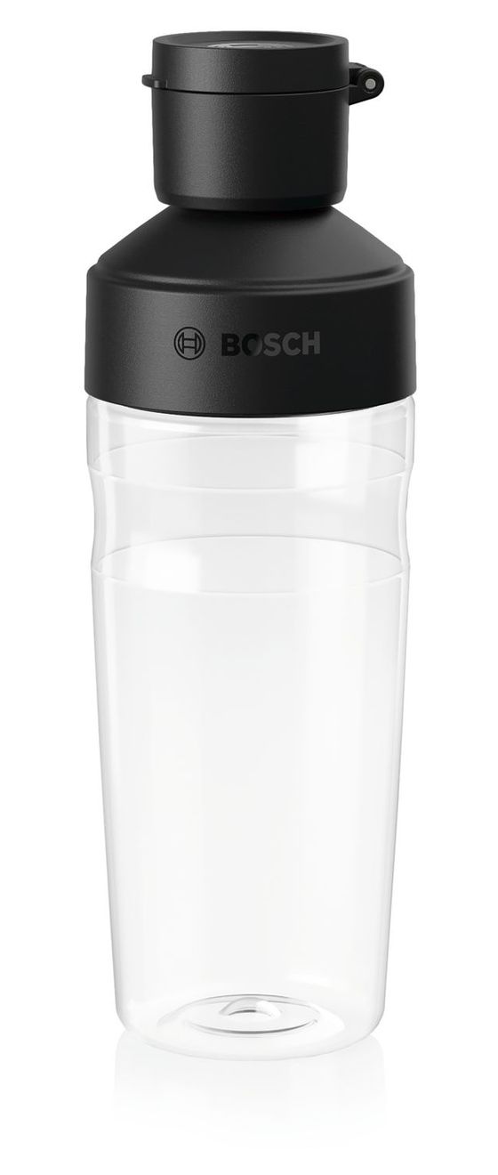 MMZV0BT1 VitaMaxx Trinkflasche Tritan (Schwarz, Transparent) 