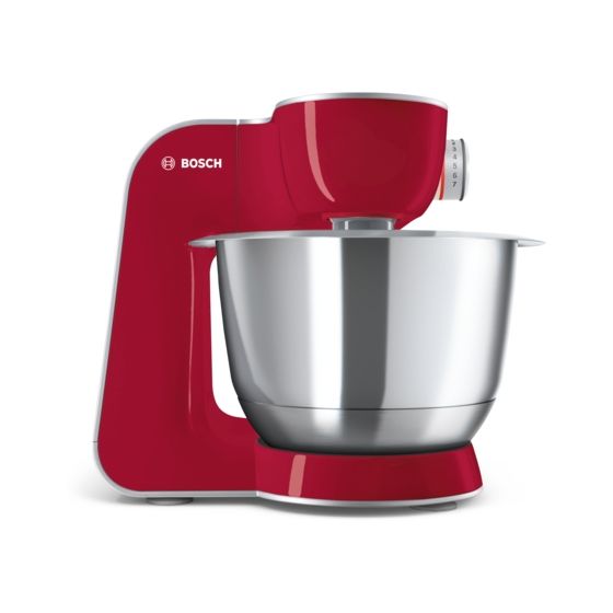 MUM58720 1000 W Küchenmaschine 3,9 l (Grau, Rot, Edelstahl) 