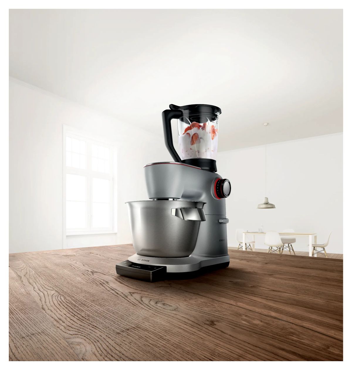 MUM9DT5S41 OptiMUM 1500 W Küchenmaschine 5,5 l  (Silber) 