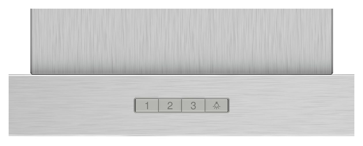 Serie 2 DWB96BC50 Abluft Dunstabzugshaube/Esse Wand 90 cm (Edelstahl) 