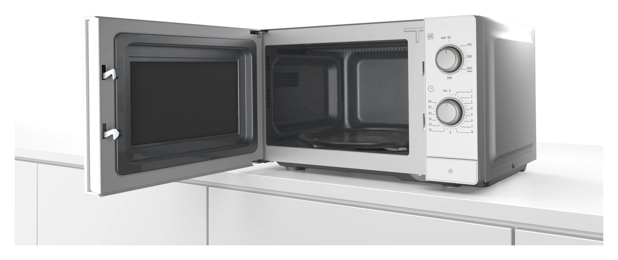 Serie 2 FL020MW0 Freistehende Mikrowelle 800 W Größe: klein 5 Stufen  (Weiß) 