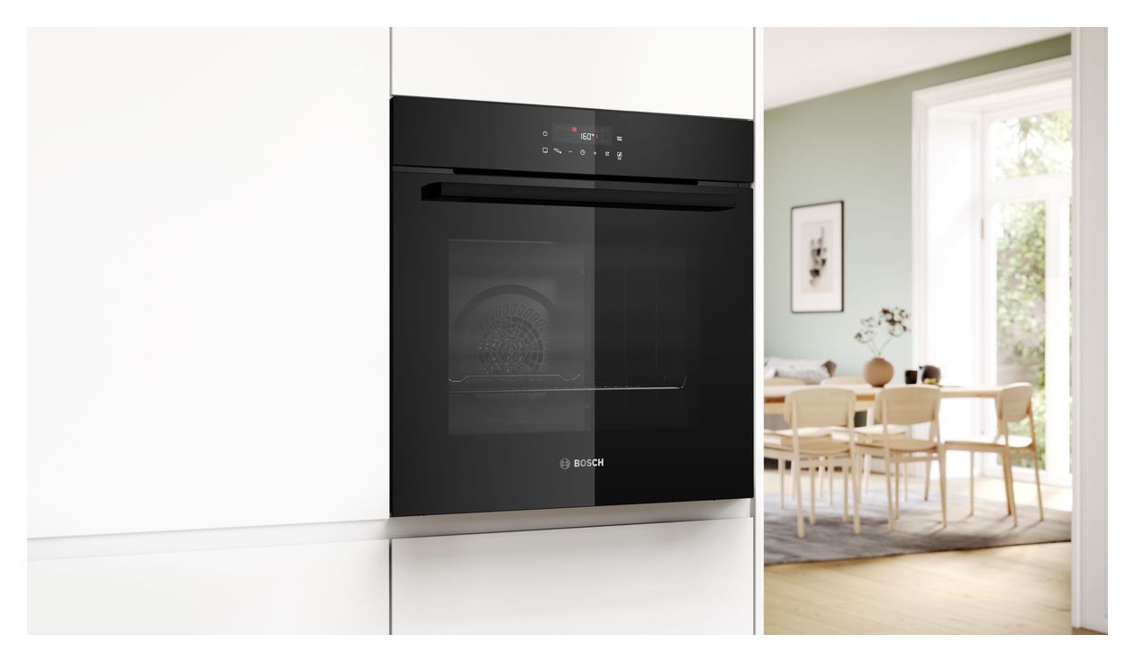 Serie 2 HBA571BB4 Einbaubackofen groß AutoClean 
