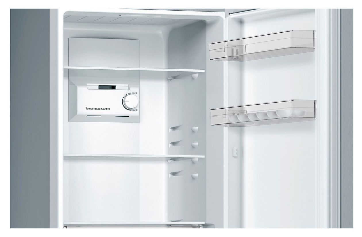 Serie 2 KGN33NLEB 193 l / 89 l Kühl-Gefrierkombi freistehend 237 kWh Jahr  (Edelstahl) 