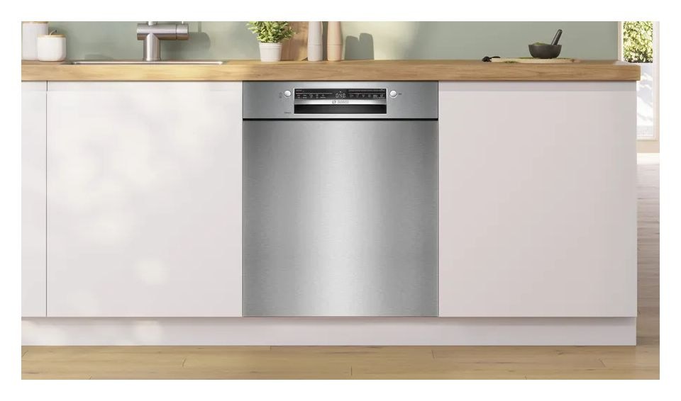 Serie 2 SMU2HTS08E 60 cm Geschirrspüler Freistehend Leise 13 Maßgedecke aquaStop Funktion Wärmetauscher 