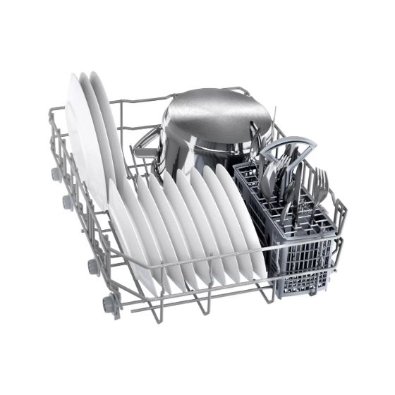 Serie 2 SPI2IKS10E 45 cm Geschirrspüler teilintegriert (ohne Front) Leise 9 Maßgedecke aquaStop Funktion 