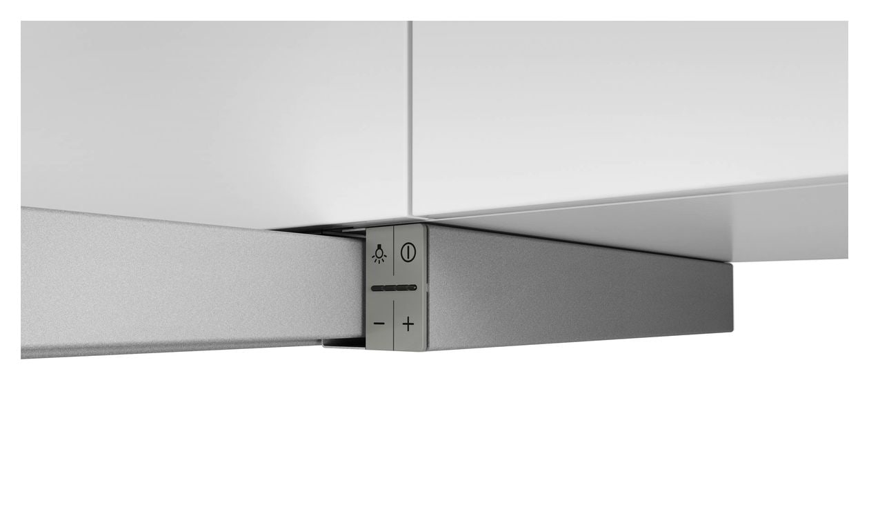Serie 4 DFM064A52 Abluft/Umluft Dunstabzugshaube/Esse Decke 60 cm (Silber) 