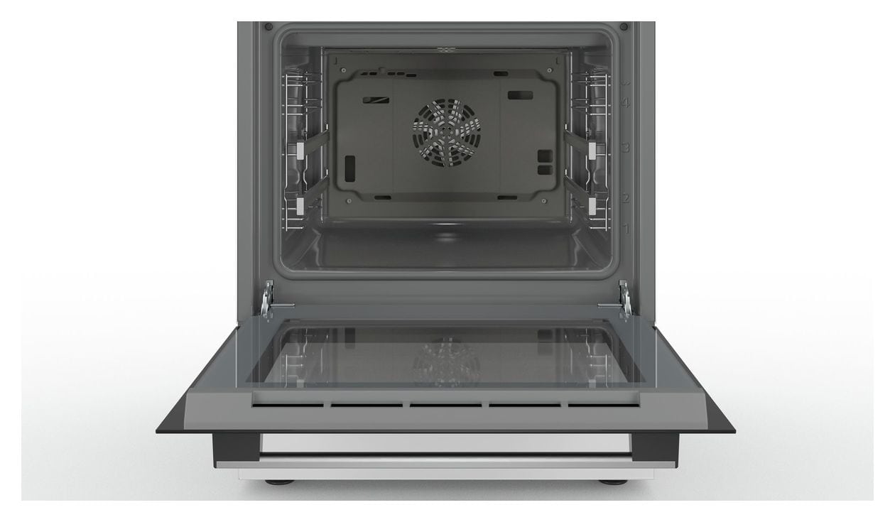 Serie 4 HKR39C220 Freistehender Herd Elektro normal Variabler Doppelgrill 7 Beheizungsarten AutoClean mit Glaskeramik Kochfeld 