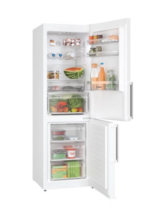 Serie 4 KGN367WCT 218 l / 103 l Kühl-Gefrierkombi freistehend NoFrost 159 kWh Jahr  (Weiß) 